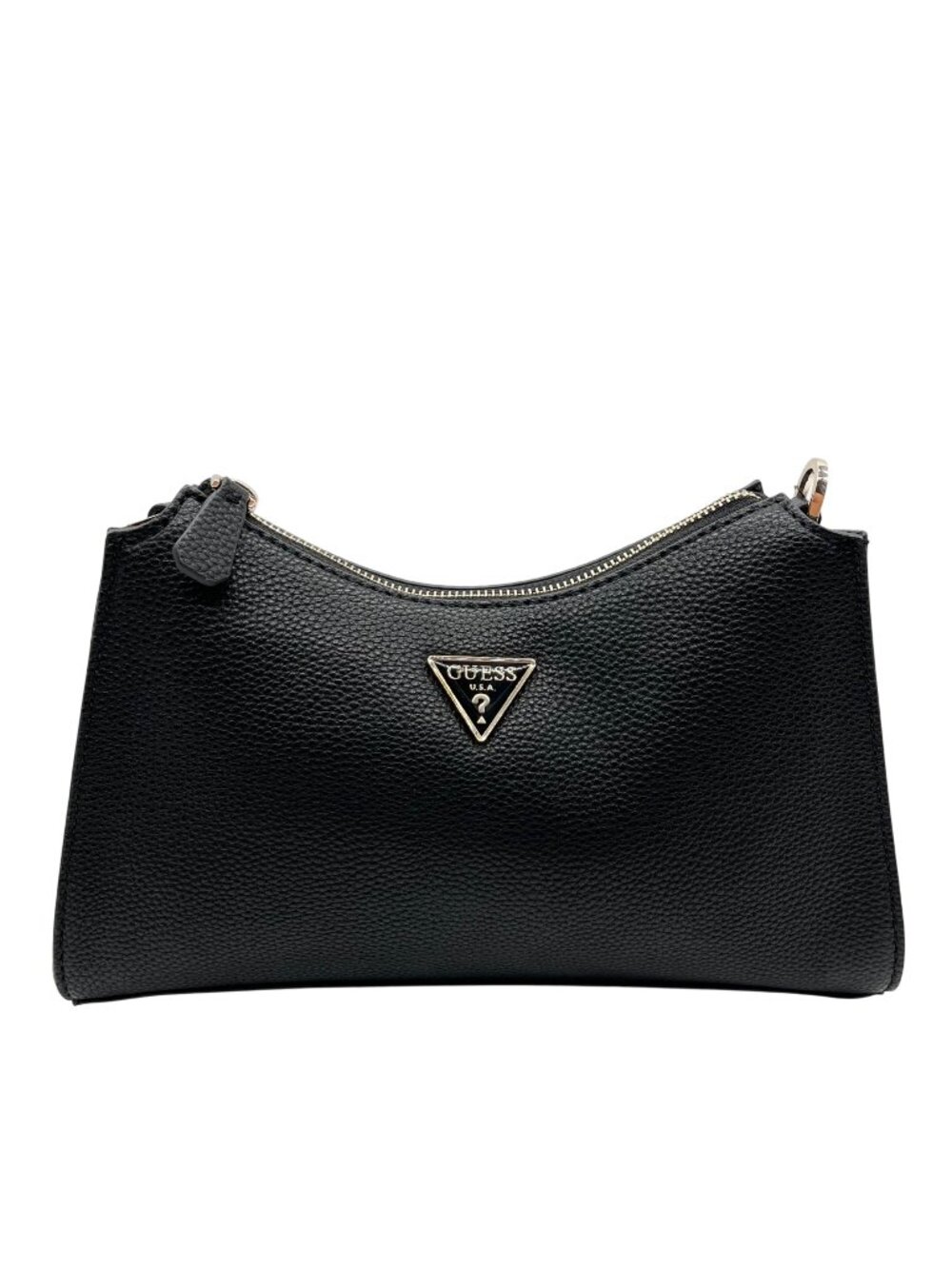 Guess Black Micaela Top Zip Shoulder Bag
